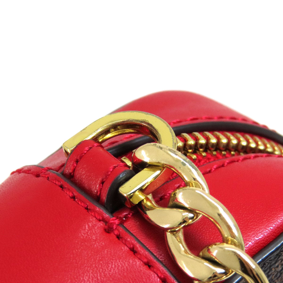 Michael Kors マイケルコース ストライプ MKシグネチャー ショルダーバッグ PVC レディース 中古