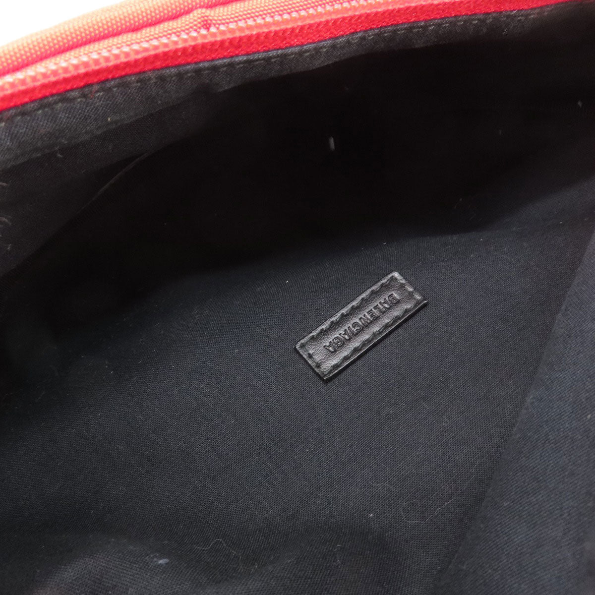 BALENCIAGA バレンシアガ ロゴ ボディバッグ キャンバス レディース 中古
