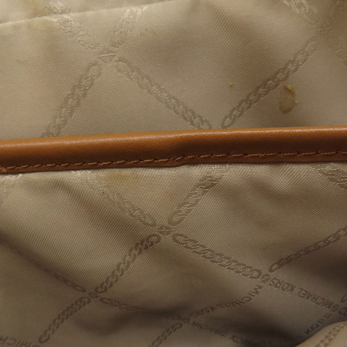 Michael Kors マイケルコース MKシグネチャー ショルダーバッグ レザー レディース 中古