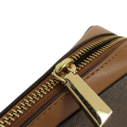 Michael Kors マイケルコース MKシグネチャー ショルダーバッグ レザー レディース 中古