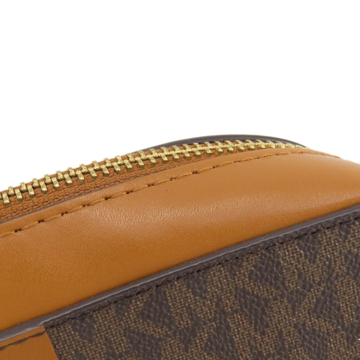 Michael Kors マイケルコース MKシグネチャー ショルダーバッグ レザー レディース 中古