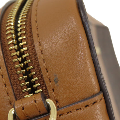 Michael Kors マイケルコース MKシグネチャー ショルダーバッグ レザー レディース 中古