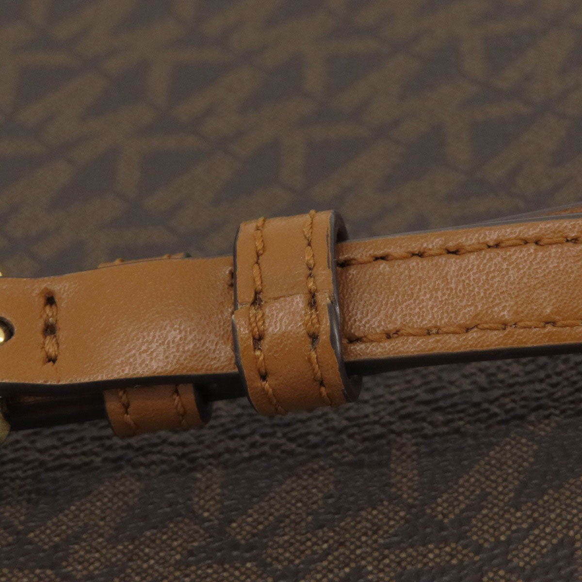 Michael Kors マイケルコース MKシグネチャー ショルダーバッグ レザー レディース 中古