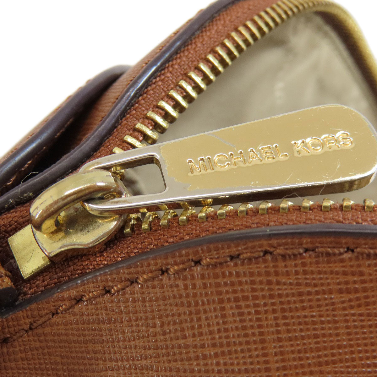 Michael Kors マイケルコース ロゴ ロングショルダー ショルダーバッグ PVC レディース 中古