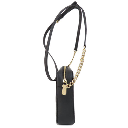 Michael Kors マイケルコース ロゴ金具 ショルダーバッグ PVC レディース 中古