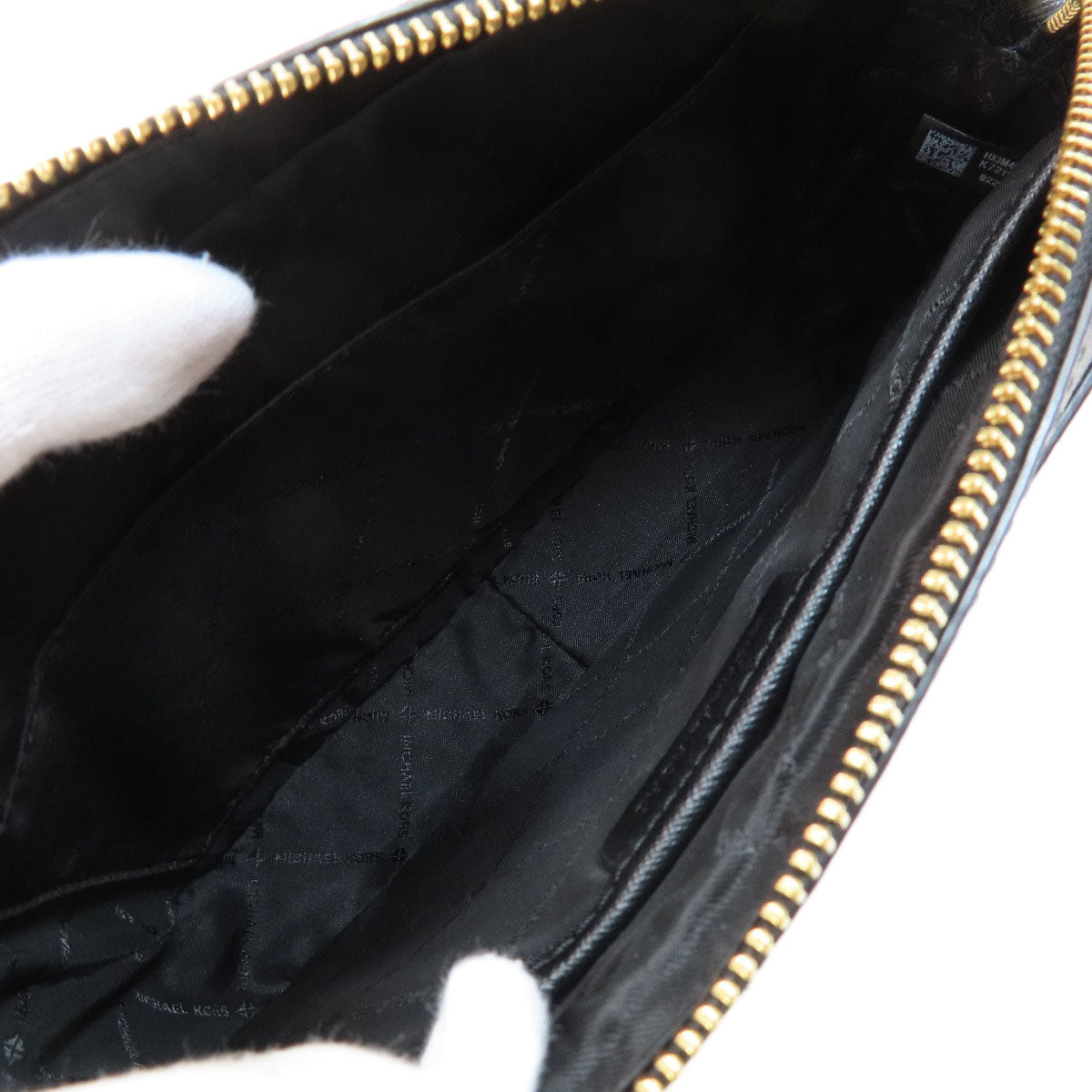 Michael Kors マイケルコース ロゴ金具 ショルダーバッグ PVC レディース 中古