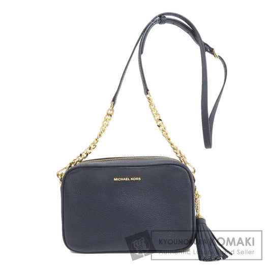 Michael Kors マイケルコース ロゴ ショルダーバッグ レザー レディース 中古