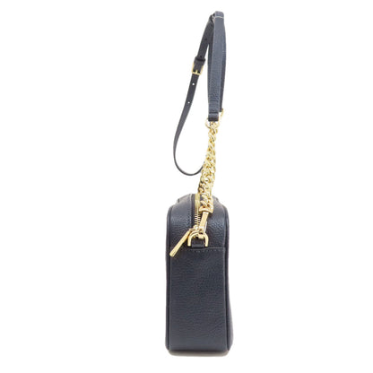 Michael Kors マイケルコース ロゴ ショルダーバッグ レザー レディース 中古