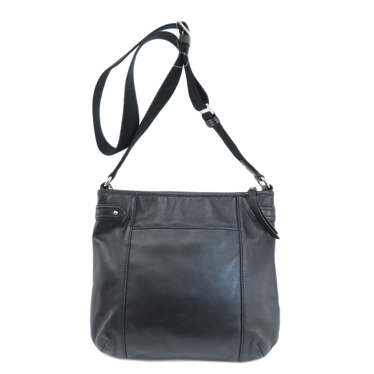COACH コーチ F23948 ロゴ ショルダーバッグ レザー レディース 中古