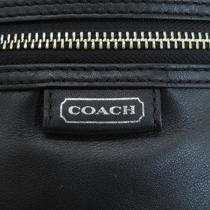 COACH コーチ F23948 ロゴ ショルダーバッグ レザー レディース 中古