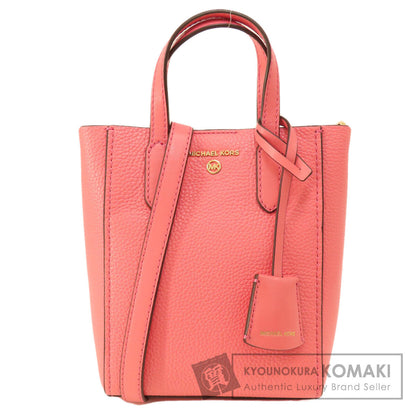 Michael Kors マイケルコース ロゴ 2WAY ハンドバッグ レザー レディース 中古