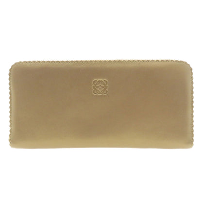 LOEWE ロエベ アナグラム 長財布（小銭入れあり） ラムスキン レディース 中古
