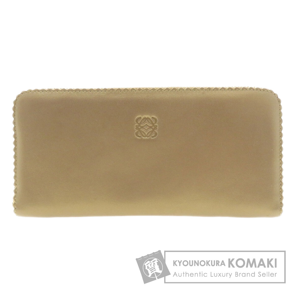 LOEWE ロエベ アナグラム 長財布（小銭入れあり） ラムスキン レディース 中古