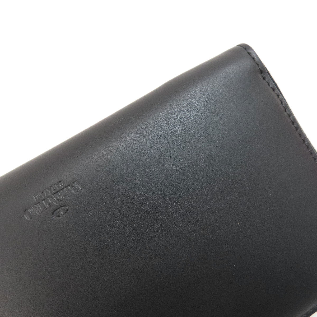 VALENTINO GARAVANI ヴァレンチノガラバーニ ロゴ 長財布（小銭入れあり） レザー レディース 中古