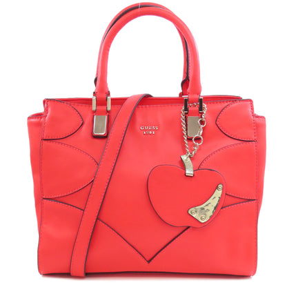 Guess ゲス 2WAY ハンドバッグ レザー レディース 中古