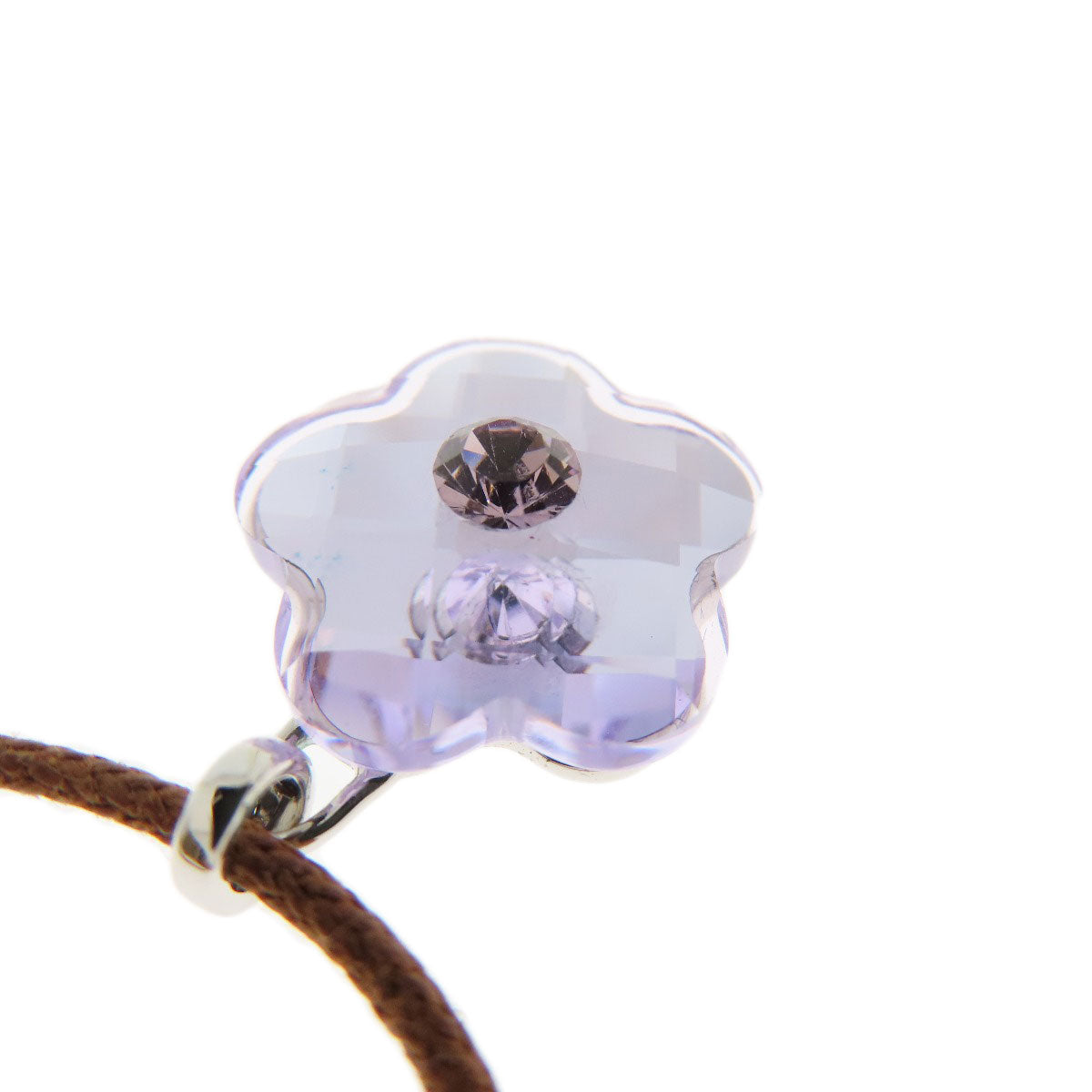 SWAROVSKI スワロフスキー フラワー ネックレス クリスタル レディース 中古