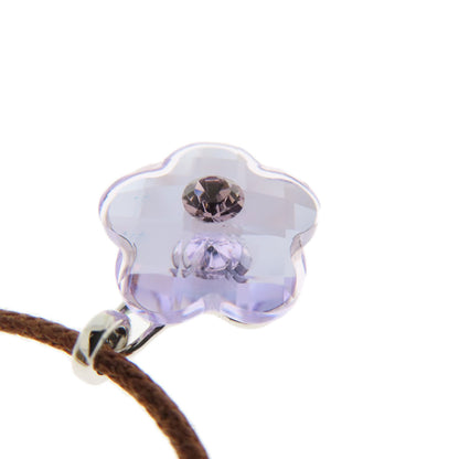 SWAROVSKI スワロフスキー フラワー ネックレス クリスタル レディース 中古