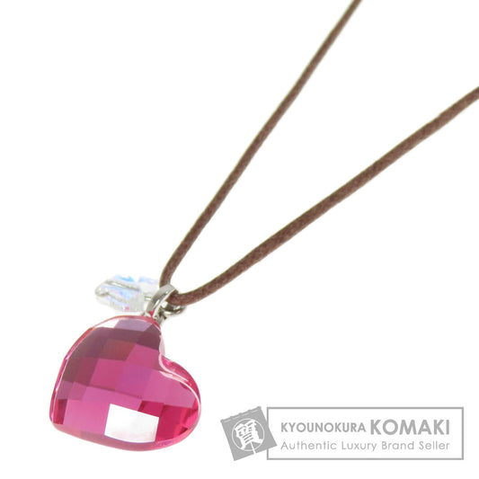 SWAROVSKI スワロフスキー ハート ネックレス クリスタル レディース 中古