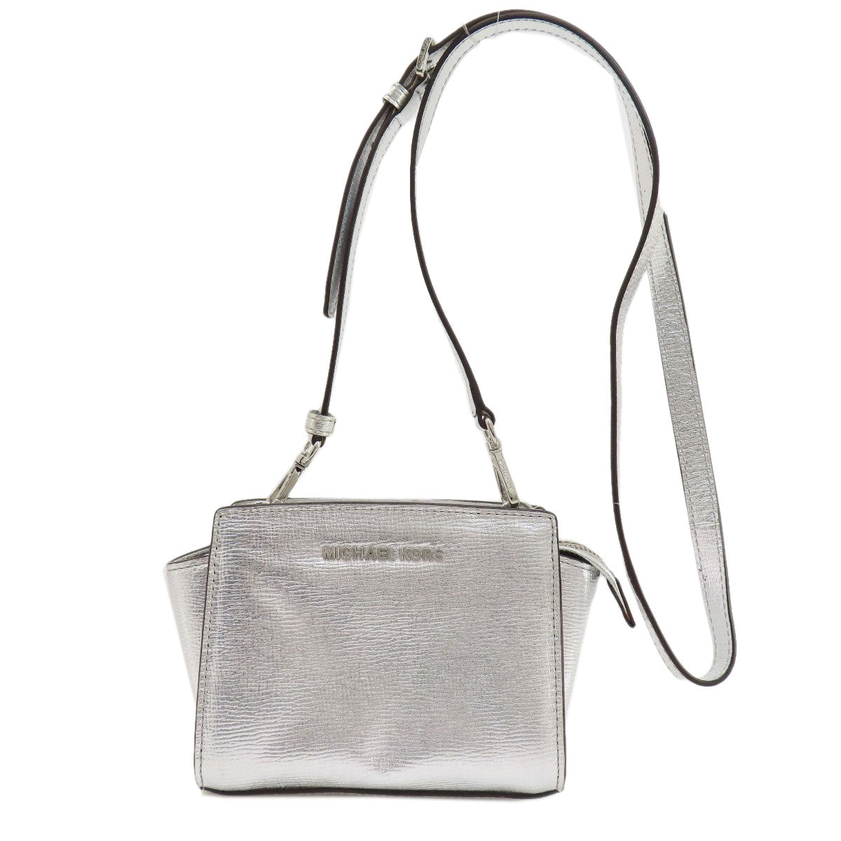 Michael Kors マイケルコース ロゴ ショルダーバッグ レザー レディース 中古