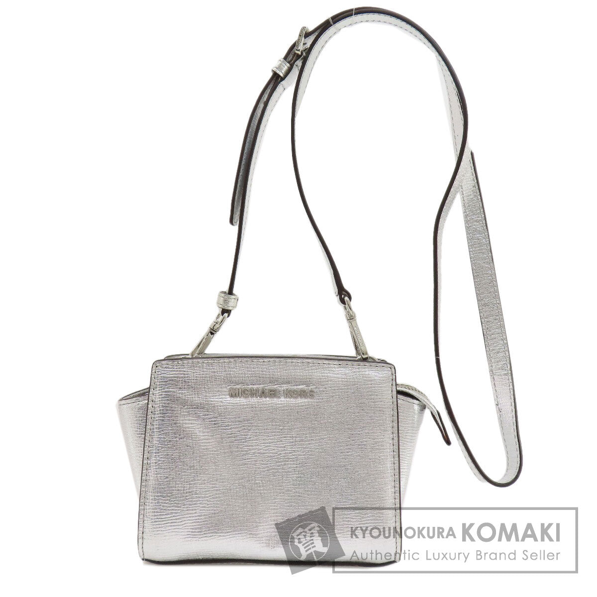 Michael Kors マイケルコース ロゴ ショルダーバッグ レザー レディース 中古