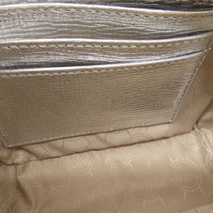 Michael Kors マイケルコース ロゴ ショルダーバッグ レザー レディース 中古