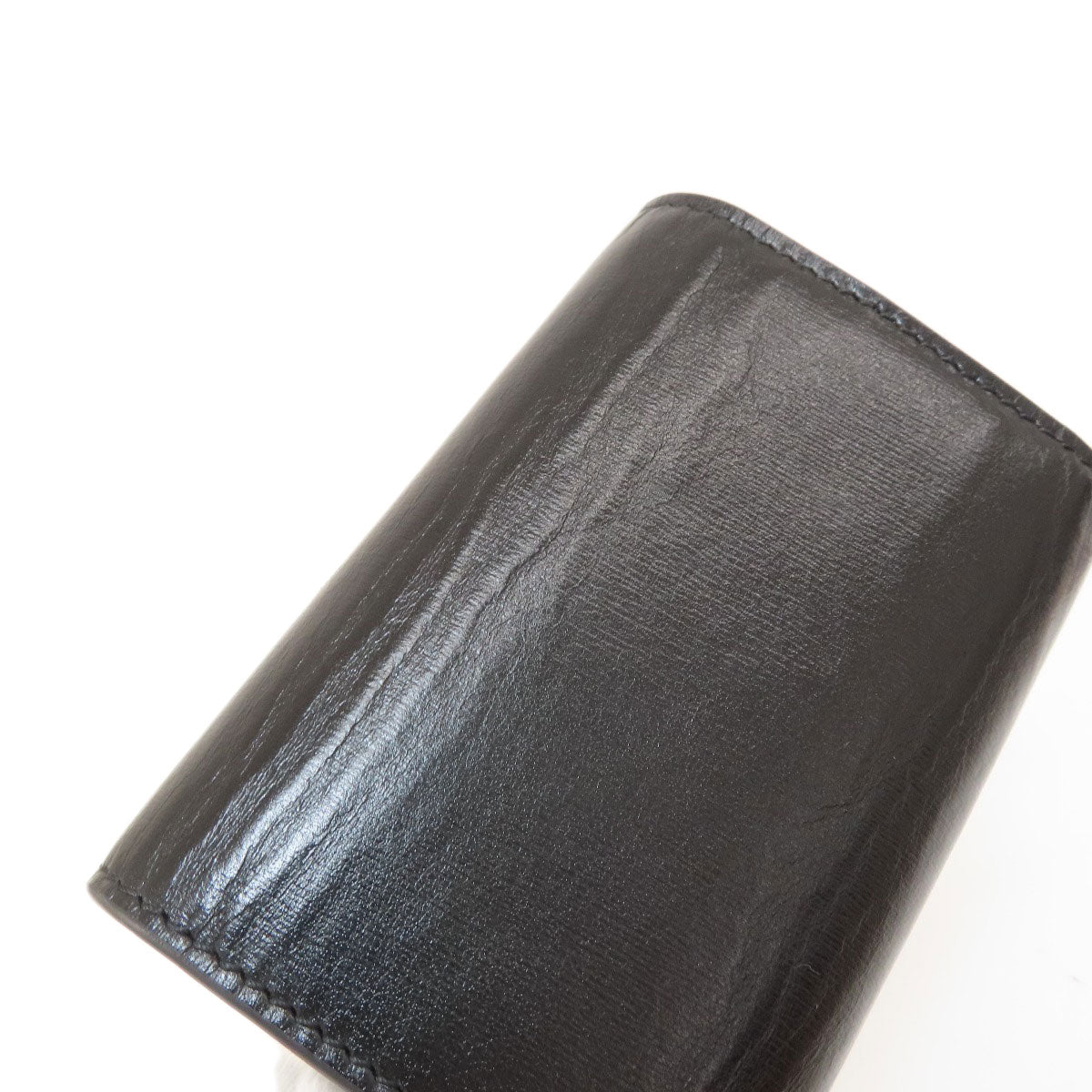 GUCCI グッチ 435305 ロゴ キーケース レザー レディース 中古