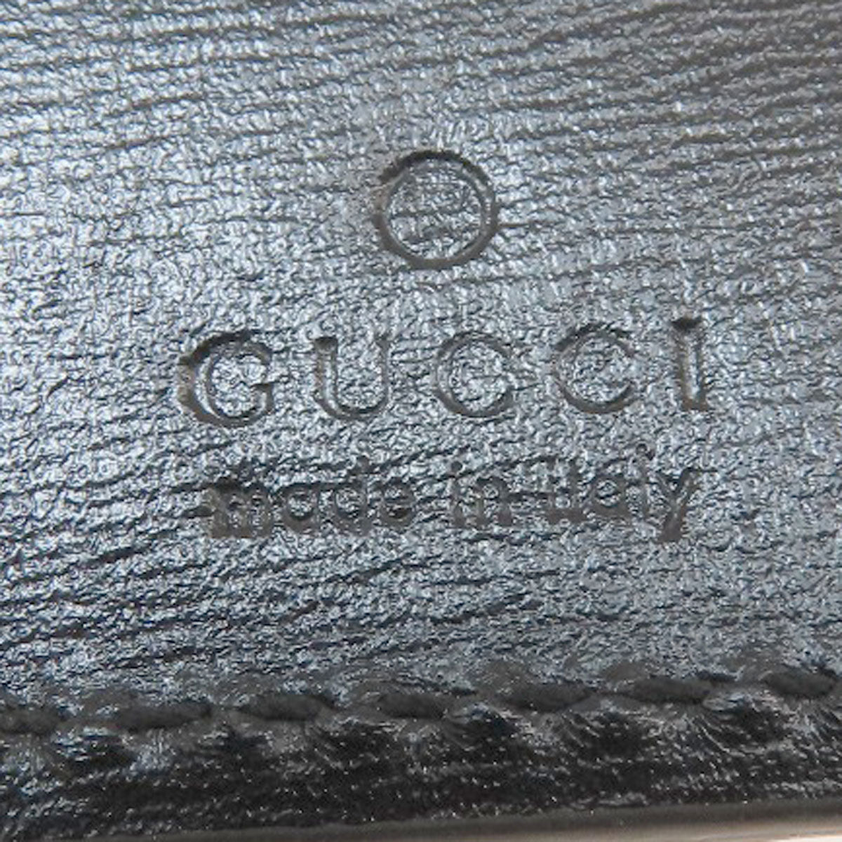 GUCCI グッチ 435305 ロゴ キーケース レザー レディース 中古