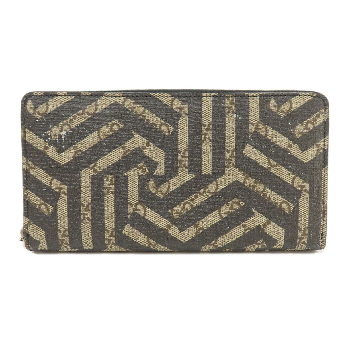 GUCCI グッチ 411766 カレイド GGスプリーム 長財布（小銭入れあり） PVC レディース 中古
