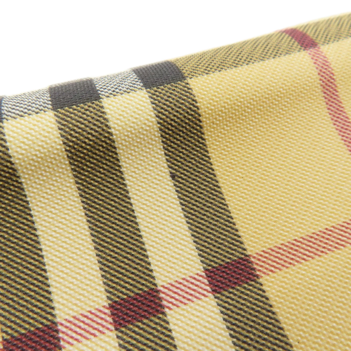BURBERRY バーバリー ノバチェック ハンドバッグ キャンバス レディース 中古