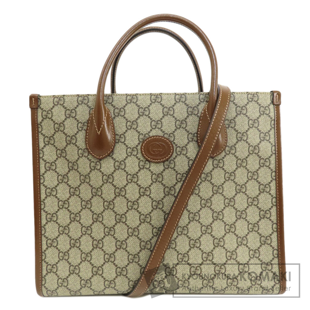 GUCCI グッチ 659983 GG 2WAY ハンドバッグ PVC レディース 中古