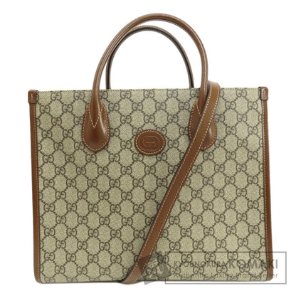 GUCCI グッチ 659983 GG 2WAY ハンドバッグ PVC レディース 中古