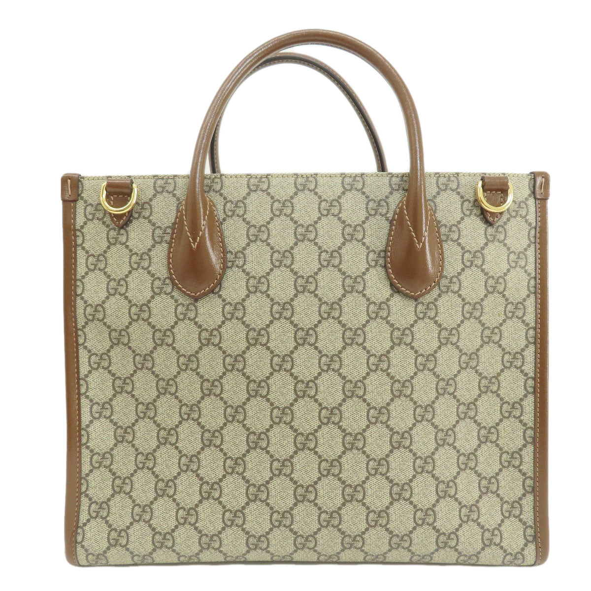 GUCCI グッチ 659983 GG 2WAY ハンドバッグ PVC レディース 中古
