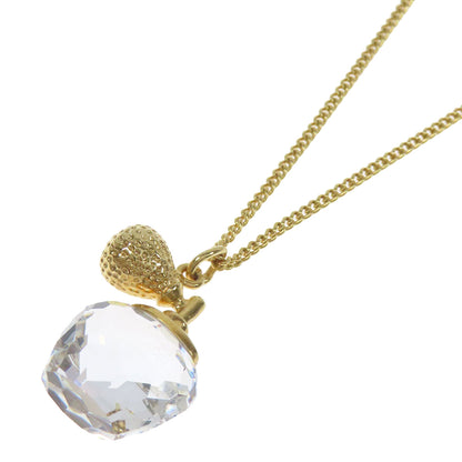 SWAROVSKI スワロフスキー 香水モチーフ ネックレス クリスタル レディース 中古