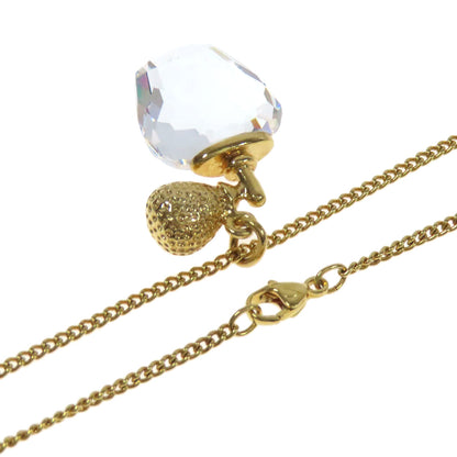 SWAROVSKI スワロフスキー 香水モチーフ ネックレス クリスタル レディース 中古