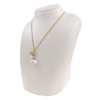 SWAROVSKI スワロフスキー 香水モチーフ ネックレス クリスタル レディース 中古
