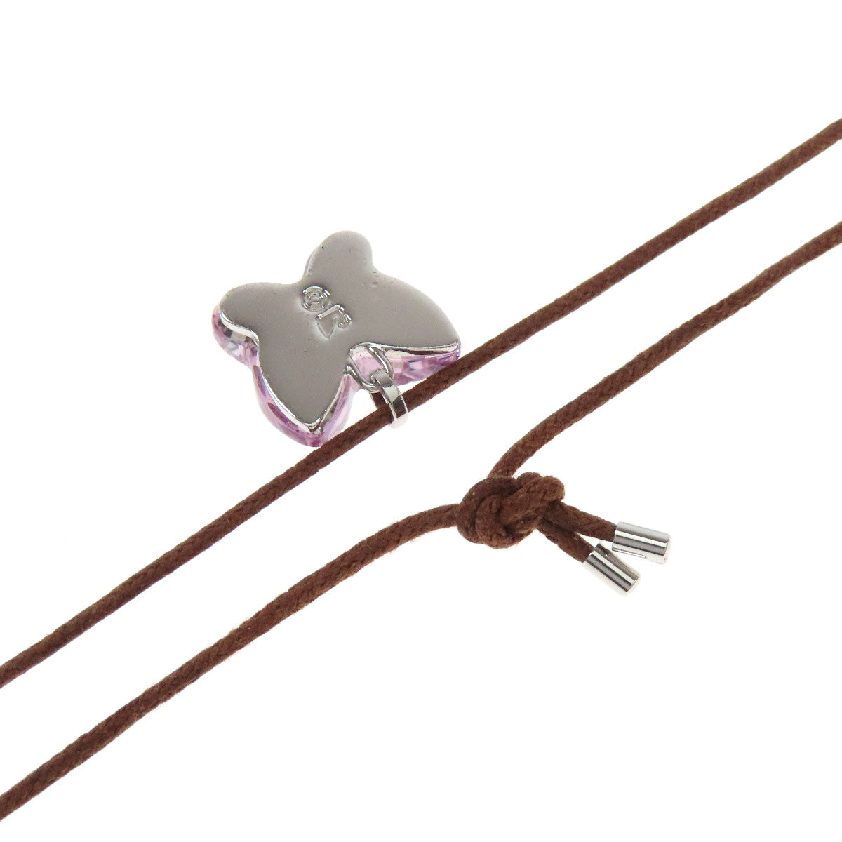 SWAROVSKI スワロフスキー バタフライモチーフ ネックレス クリスタル レディース 中古