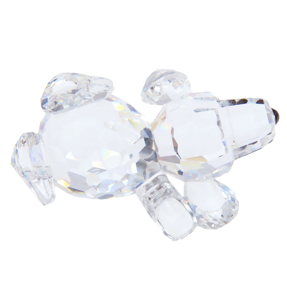 SWAROVSKI スワロフスキー ドッグモチーフ オブジェ クリスタル レディース 中古