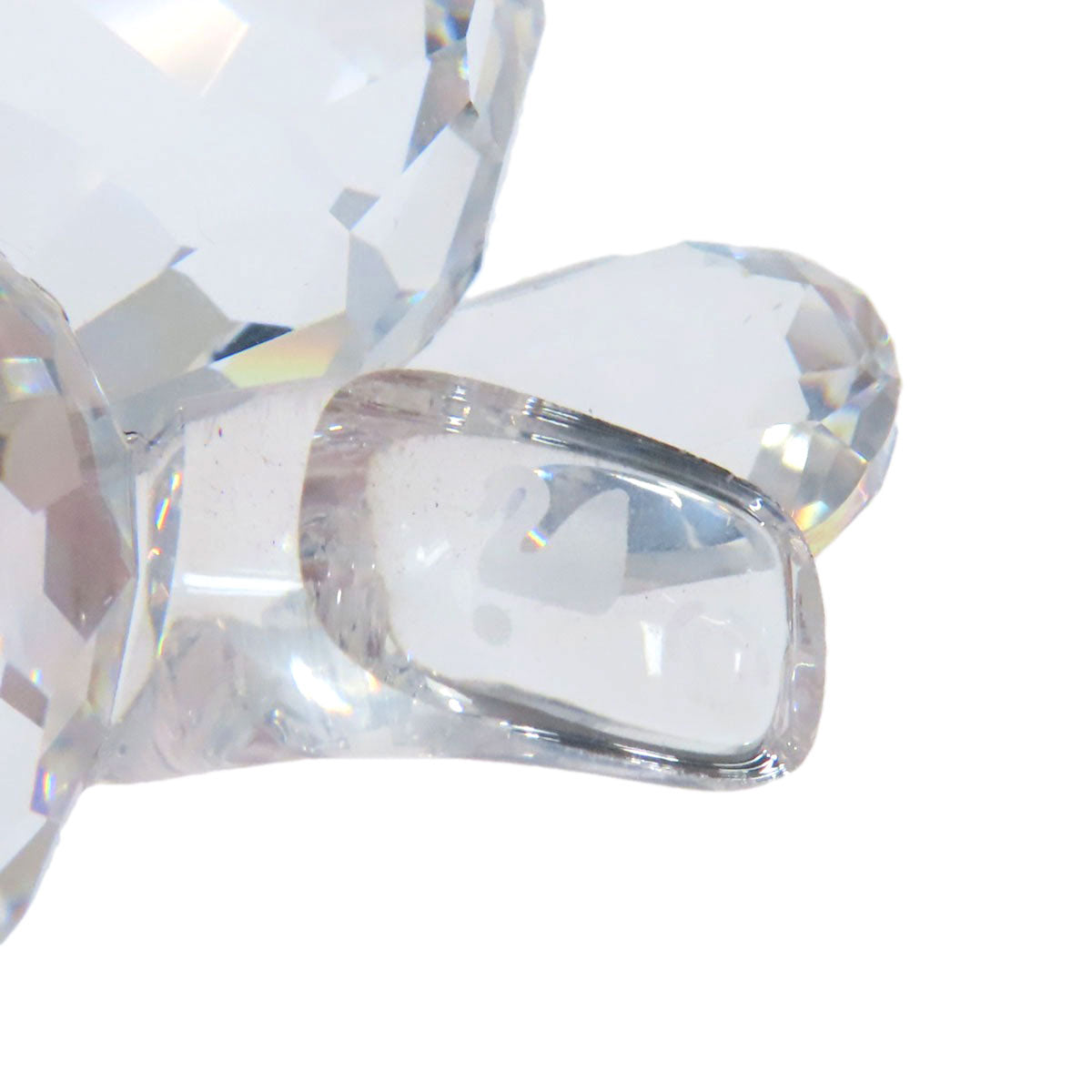 SWAROVSKI スワロフスキー ドッグモチーフ オブジェ クリスタル レディース 中古