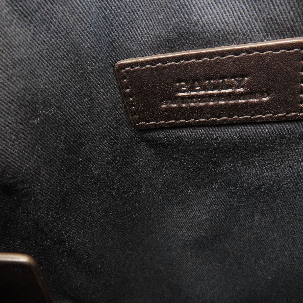 BALLY バリー バリーストライプ ショルダーバッグ レザー レディース 中古