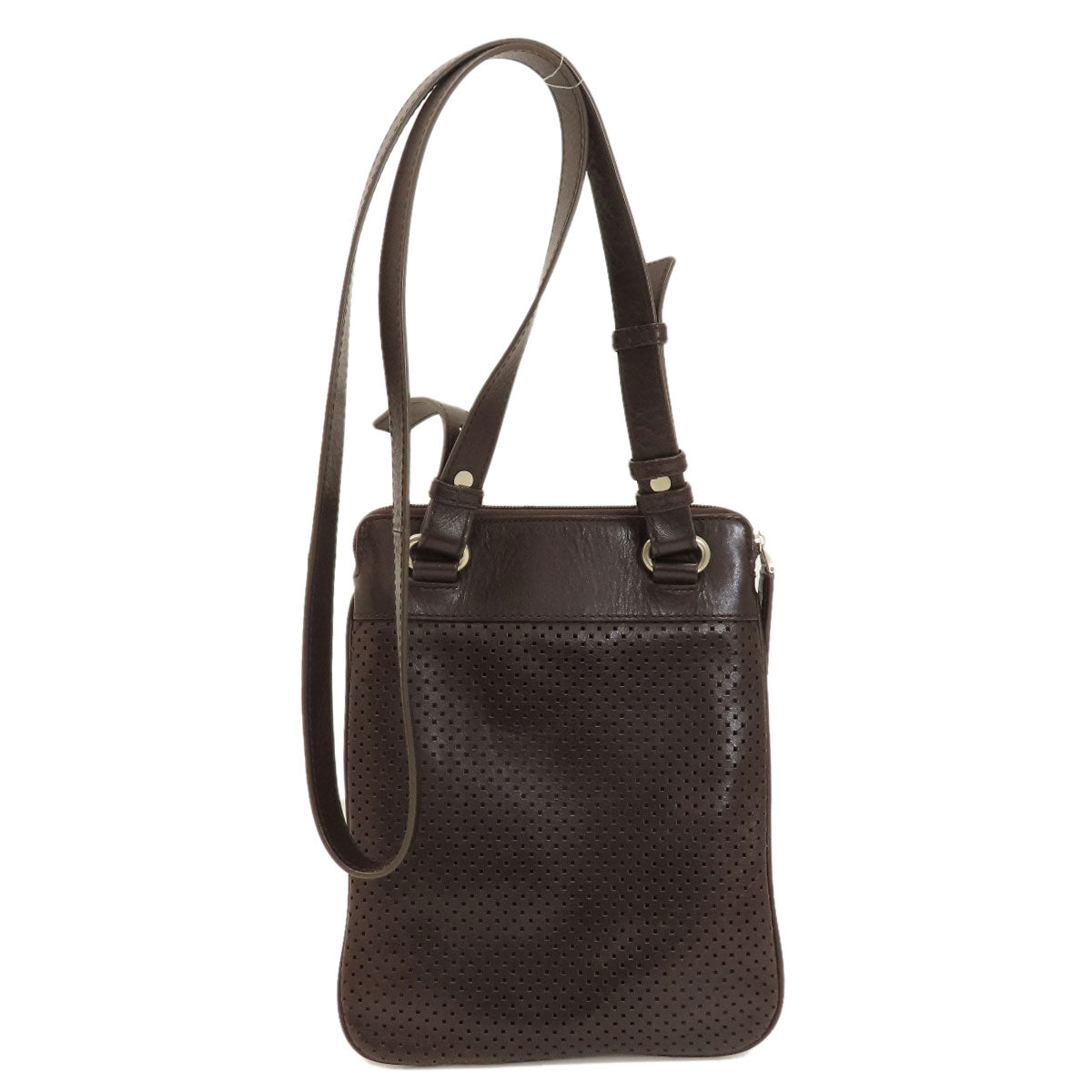 BALLY バリー バリーストライプ ショルダーバッグ レザー レディース 中古