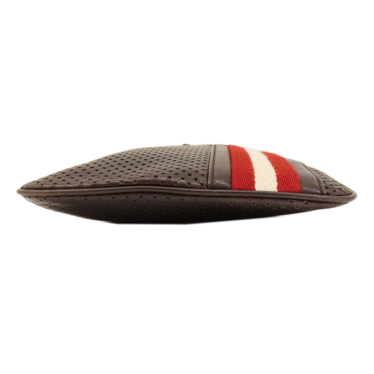 BALLY バリー バリーストライプ ショルダーバッグ レザー レディース 中古