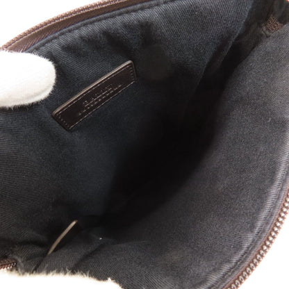 BALLY バリー バリーストライプ ショルダーバッグ レザー レディース 中古