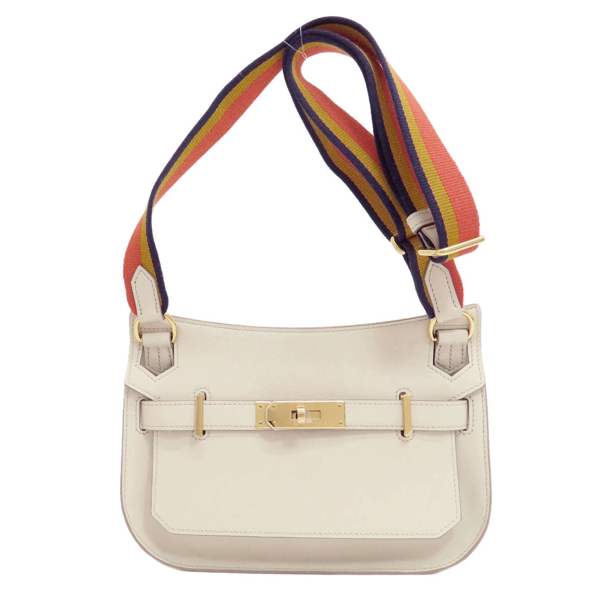 HERMES エルメス ジプシエールミニ ベトン ゴールド金具 ショルダーバッグ エバーカラー レディース 中古