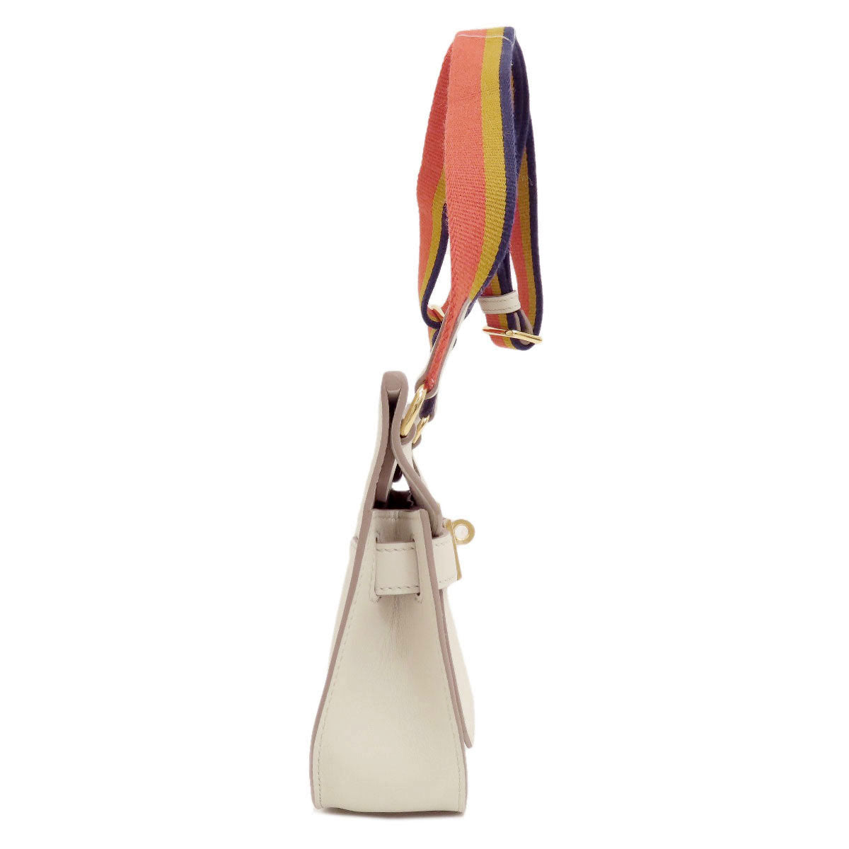HERMES エルメス ジプシエールミニ ベトン ゴールド金具 ショルダーバッグ エバーカラー レディース 中古