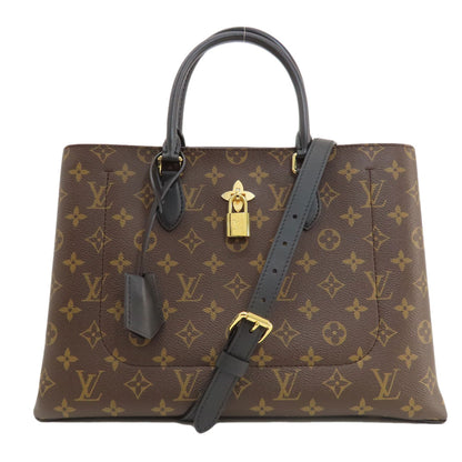 LOUIS VUITTON ルイヴィトン M43550 フラワートート モノグラム トートバッグ モノグラムキャンバス レディース 中古