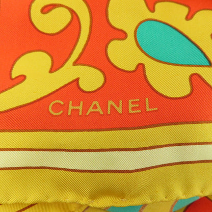 CHANEL シャネル ジュエリーモチーフ スカーフ シルク レディース 中古