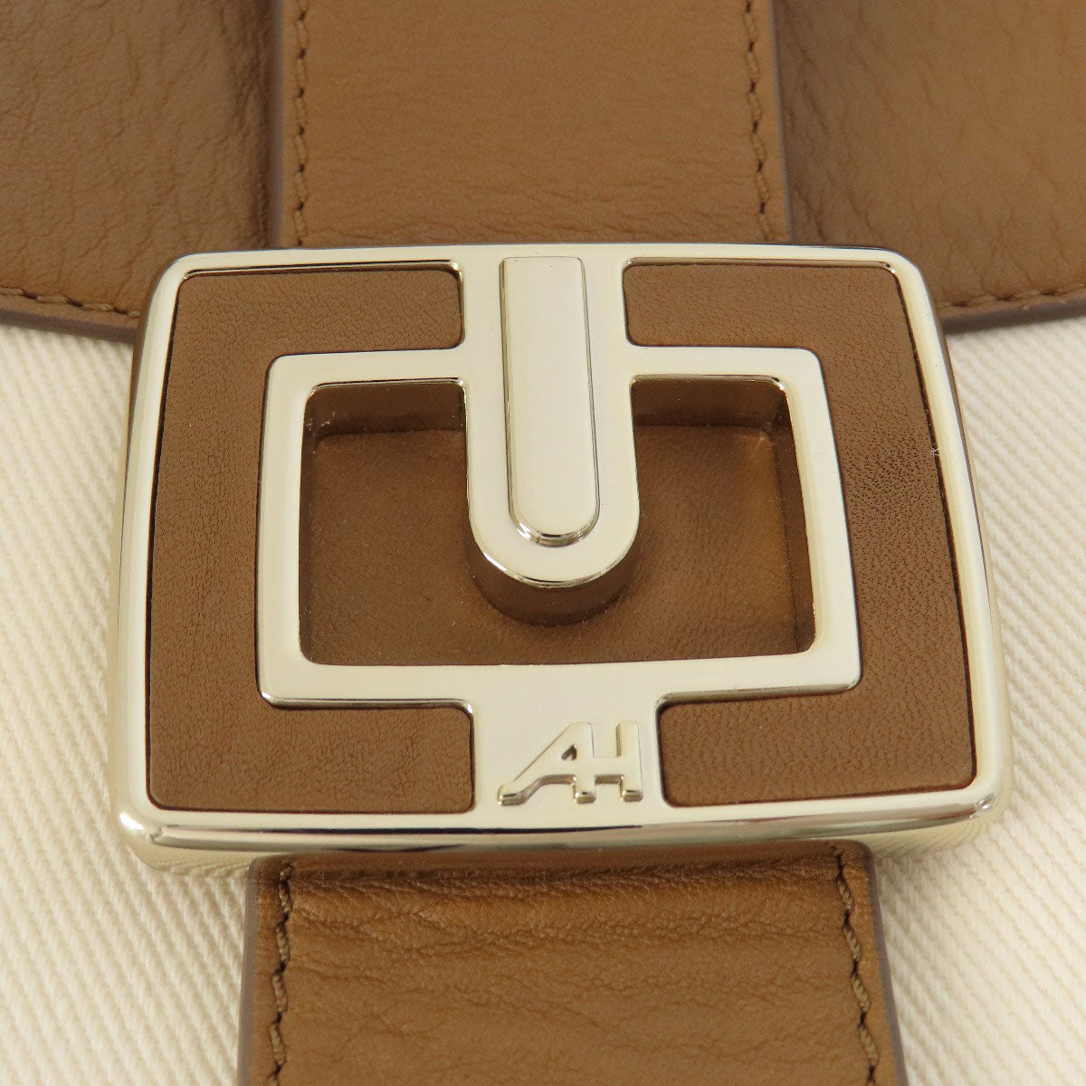 Anya Hindmarch アニヤ・ハインドマーチ ロゴ トートバッグ キャンバス レディース 中古