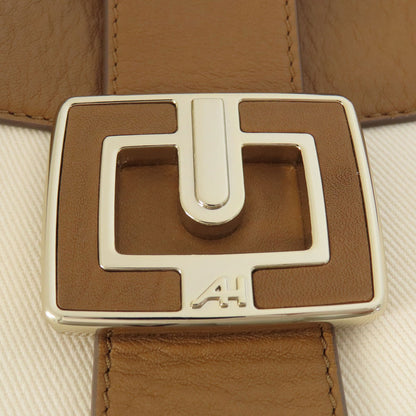 Anya Hindmarch アニヤ・ハインドマーチ ロゴ トートバッグ キャンバス レディース 中古