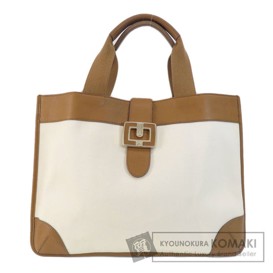 Anya Hindmarch アニヤ・ハインドマーチ ロゴ トートバッグ キャンバス レディース 中古