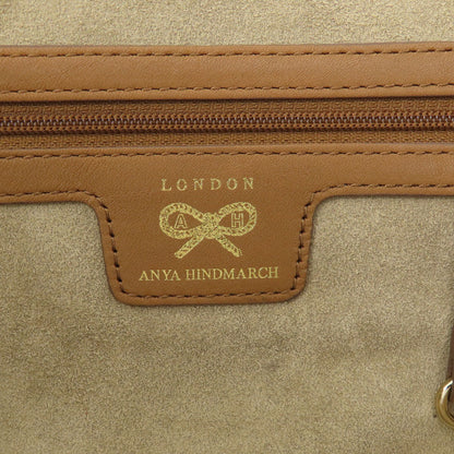 Anya Hindmarch アニヤ・ハインドマーチ ロゴ トートバッグ キャンバス レディース 中古